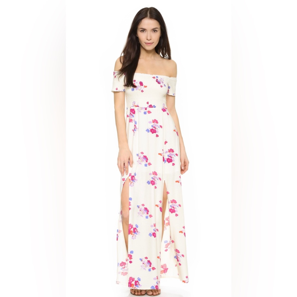 Off shoulder maxi dress by MINKPINK
